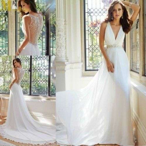 Stunning Chiffon Wedding Dress